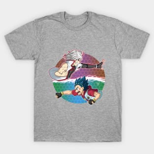 Beyblade Burst Evolution - Shu vs Valt T-Shirt